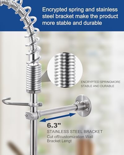 Brushed Nickel Commercial Kitchen Faucet - Image 5