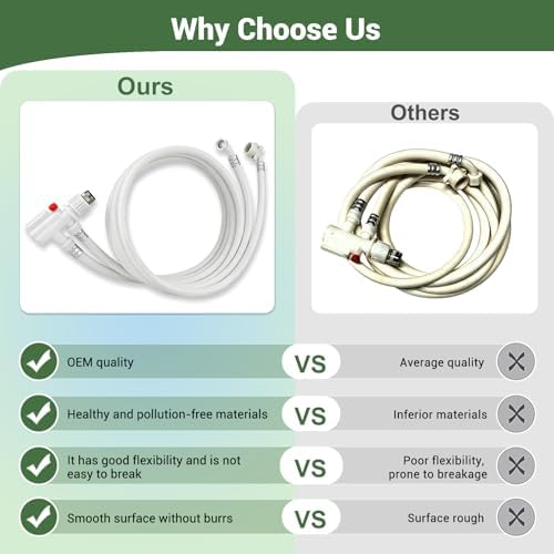 8FT Countertop dishwasher fill and drain hose kit, compatible - Image 6