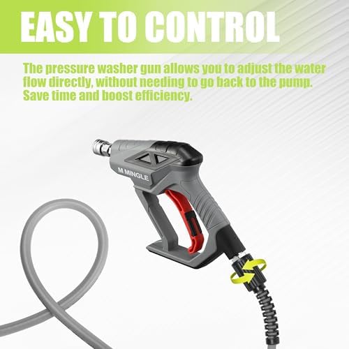M MINGLE Sewer Jetter Kit for Pressure Washer 150 FT - Image 5