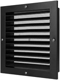 Byson Aluminum Return Air Grille Fixed Louvre Black Powder Coated by Byson