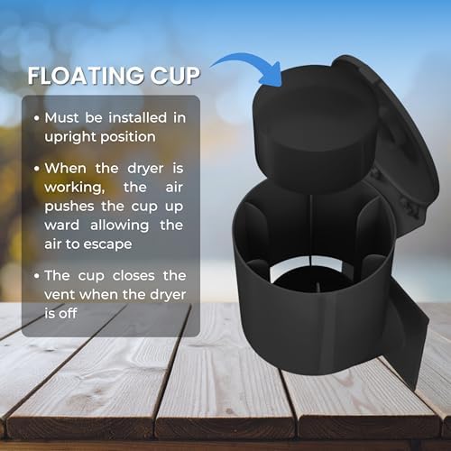 Dryer Vent Kit – 4 Inch Exterior Dryer Vent Cover - Image 6