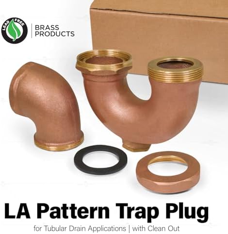 43548 LA Pattern Trap Plug for Tubular Drain Applications, 2 in. IPS x 1-1/2 - Image 3