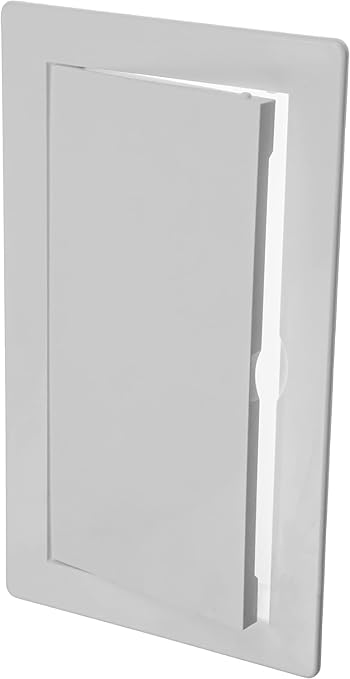 6" x 10" White ABS Plastic Plumbing Access Panel - Image 8