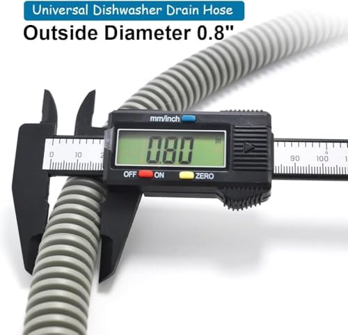 TTFLEX 6 FT Dishwasher Drain Hose, Flexible Dishwasher Discharge Hose - Image 6