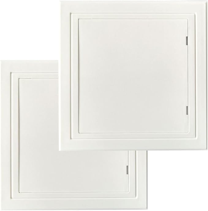 Fengze 4.7 x 4.7 Inch White ABS Plastic Access Panel by buyFengze