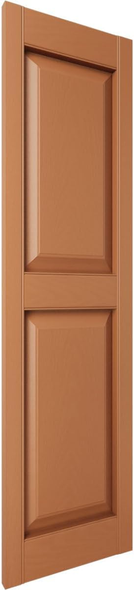 14.75 in. W x 71 in. H Builders Edge, Standard Two Equal Panels, Raised Panel - Image 3