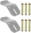 2Pcs Wall-Mounted Sink Hook Bracket by Xhziy