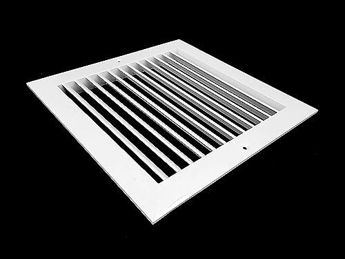 HVAC Premium 8'' X 8'' Aluminum Return Grille - Image 2