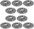 PIPE DECOR 1" Floor Flange Fitting, Malleable Iron, Fits One Inch Diameter by PipeD%C3%A9cor