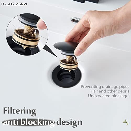 KOKOSIRI Pop Up Sink Drain - Image 4