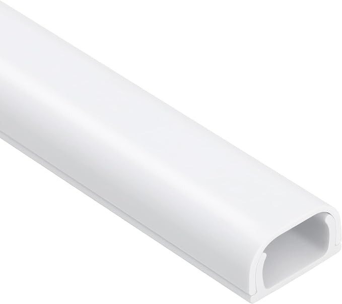 ZhiYo 43" Cord Covers for Wires on Wall, 0.7" W x 0.4" H | Fits 2 Cords by ZhiYo