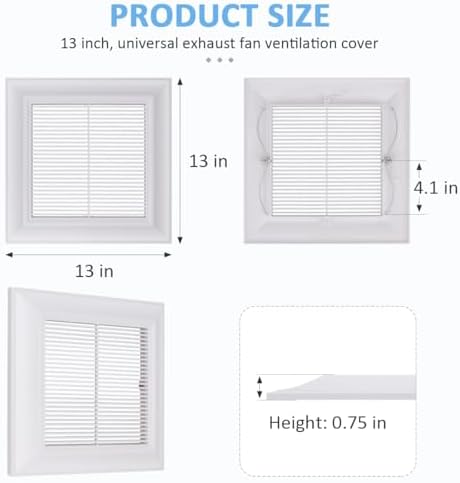 WKZO 13"x13" Bathroom Vent Cover - Image 3