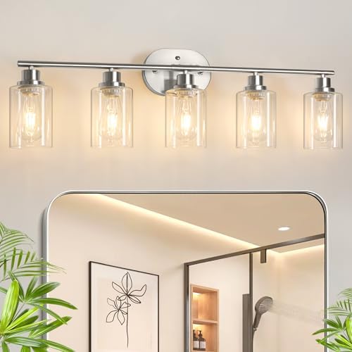 Unicozin Bathroom Light Fixtures, 5 Light Vanity Lights by Unicozin