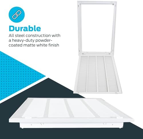 EZ-FLO 16 x 25 Inch Return Air Vent Cover - Image 5