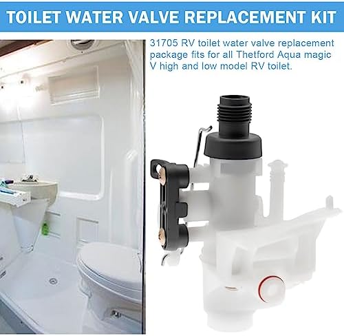 31705 RV Toilet Water Valve for Thetford Aqua Magic V - Image 2