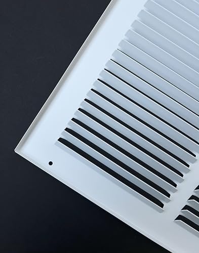Fits 16x8 Duct Opening Stamped Steel Return Air Grille Vent Cover Grille - Image 2