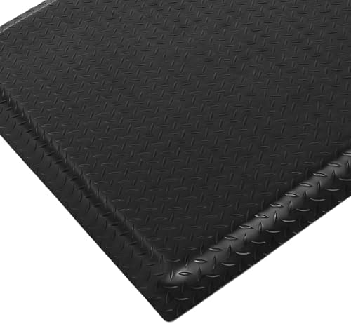 Nisorpa Anti Fatigue Mats Industrial 3' x 6' Ergonomic Standing Mat 15/16" by Nisorpa