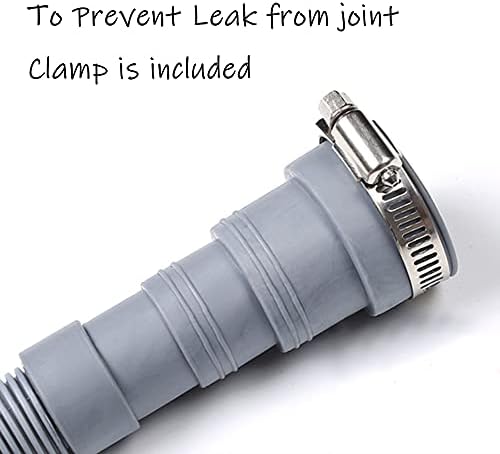 HLMOptimo 6 Feet Universal Washing Machine Drain Hose Flexible Dishwasher Drain - Image 3