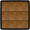 Flooring Inc's 3/8" Thick Interlocking Lightweight Plastic Practice Dance Floor by IncStores