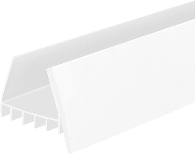 PVC Slide on Door Sweep with Foam Draft Stopper/Sweep by RandallManufacturing