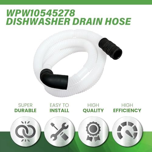 WPW10545278 Dishwasher Drain Loop Hose - Image 4