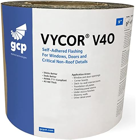 Grace Vycor V40 Self Adhered Flashing by Grace