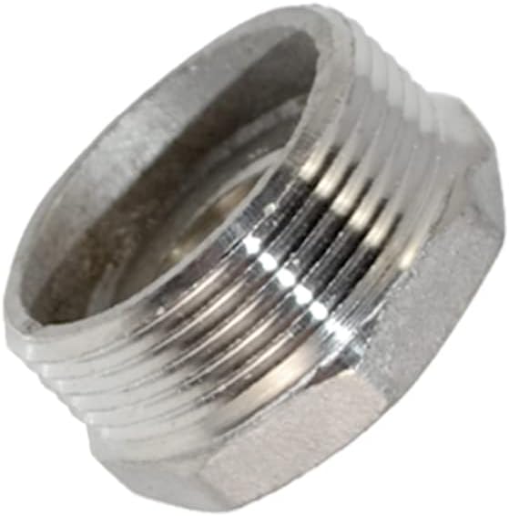 1-1/2" Male x 3/4" Female Thread Reducer Bushing Pipe Fitting, Stainless steel - Image 5
