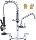 ALEASHA 21" Commercial Sink Faucet Wall Mount by ALEASHA
