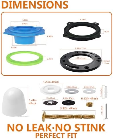 Elastic Wax Ring Toilet Flange Repair Kit - Image 5