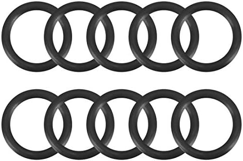 uxcell Nitrile Rubber O-Rings 17mm OD 13mm ID 2mm Width, Metric Sealing Gasket by uxcell