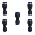 zjxed 1/4" OD x 1/8" OD Pneumatic quick Connector Push to Connect fittings by ROZESAZZ