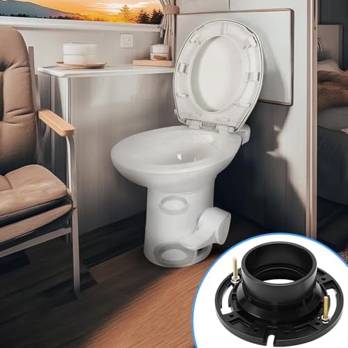 3" RV Toilet Flange & Seal Kit w/12" Hose - Image 6