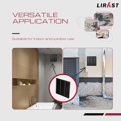 10x10 Vent Cover with Built-in Screen - Image 4