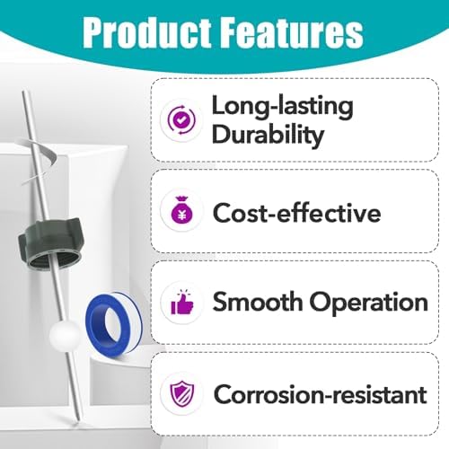 6 Pcs Lavatory Pop Up Center Piece Assemblies Compatible - Image 6