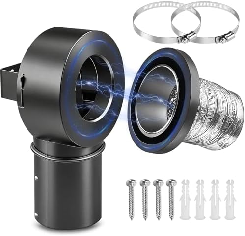 Magnetic Dryer Vent Coupling Connector Kit Easy to Clean Quick Connector by IURILA