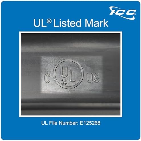 ICC 1U Ring Cable Manager Panel - Image 2