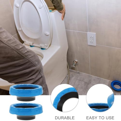 Uonlytech Toilet Wax Ring Replacement 2 Pack Toilet Seal Ring - Image 4