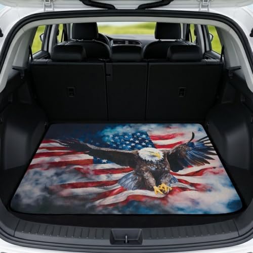 ELEQIN Car Trunk Cargo Liner Non Slip Backing Cargo Mat Rear Trunk Liner All by ELEQIN