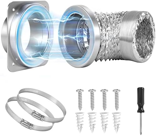 Magnetic Dryer Vent Connector Kit, 4-Inch Quick Connect by Unknown