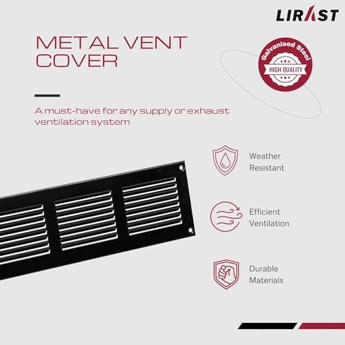 14x2 Vent Cover with Built-in Screen - Image 2