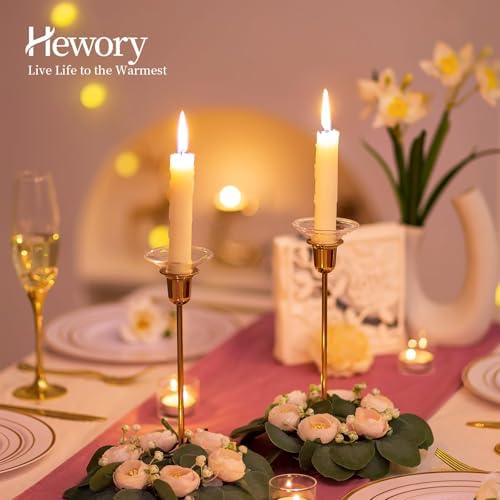 Hewory Glass Bobeches for Candlesticks - Image 5