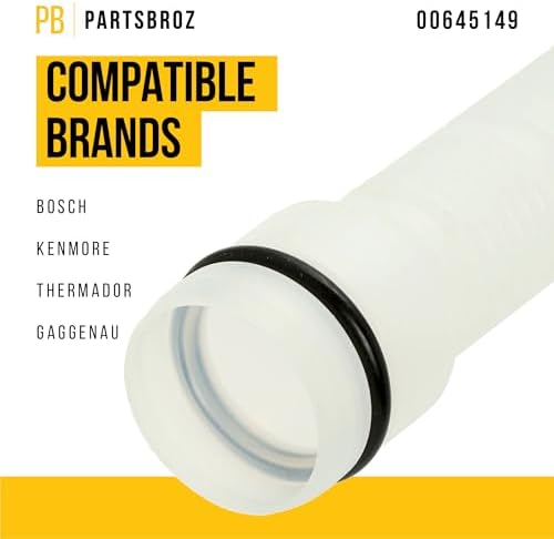 00645149 Dishwasher Drain Hose for Bosch Thermador Gaggenau AP4339847 - Image 2