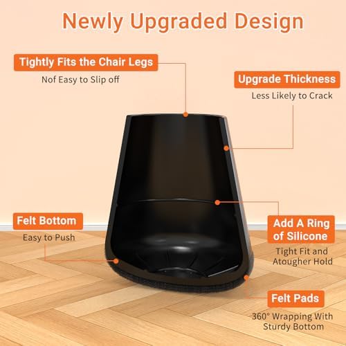 Round Chair Leg Floor Protectors - Image 3