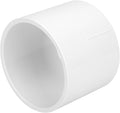 4" PVC DWV Repair Coupling Adapter Pipe Fittings SCH40 4Inch PVC Slip Coupling by Lswteiz