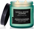 M&SENSE Sandalwood Jasmine Home Scented Candles, 11.6oz Natural Soy Wax | 70 by MSENSE