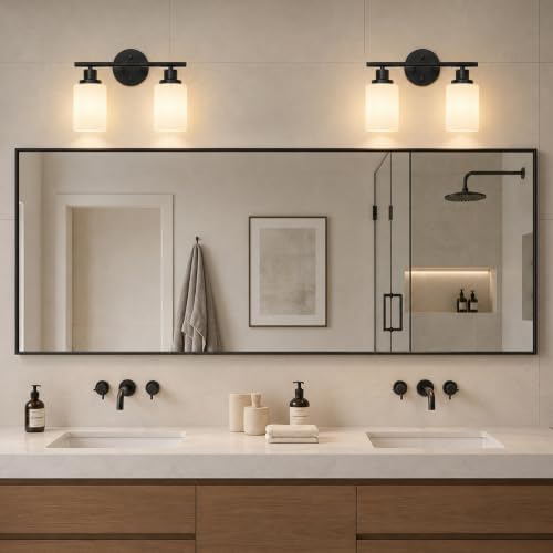 Unicozin 2 Light Bathroom Light Fixtures, Modern Vanity Lights - Image 7