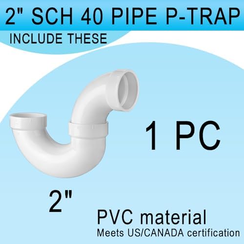 Asterbacks 2 inch PVC P-Trap - Image 6