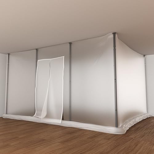10-Foot Dust Barrier Poles Kit - Image 2