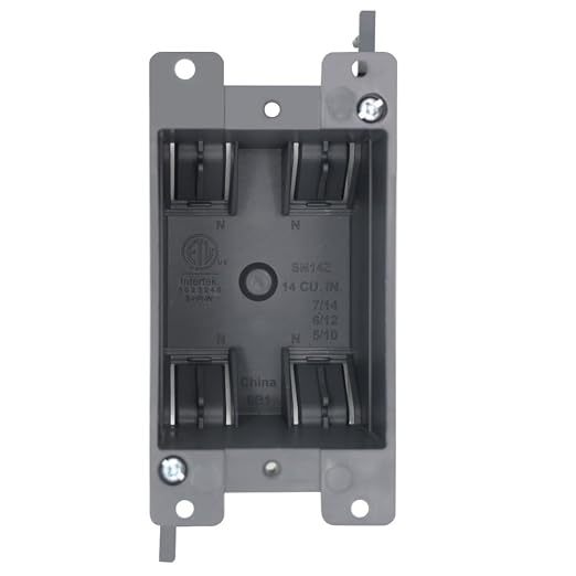 MAKERELE 1-Gang Old Work Electrical Outlet Box, 14 cu.Inch | Single Gang - Image 6