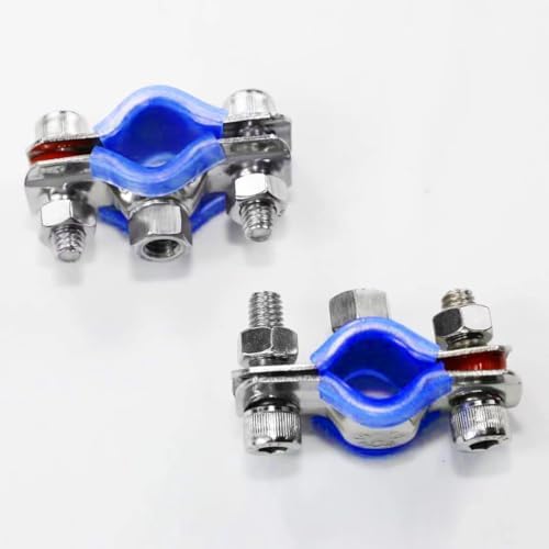 2PCS 304 Stainless Steel Wall Ceiling Mount Pipe Supports, Split Ring Hanger - Image 7